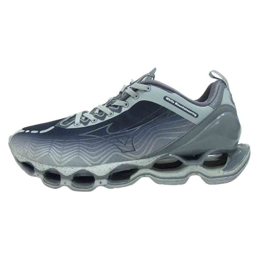 ミズノ D1GD211802 × White Mountaineering ホワイト マウンテニアリング Prophecy プロフェクシー スニーカー グレー系 28cm【中古】