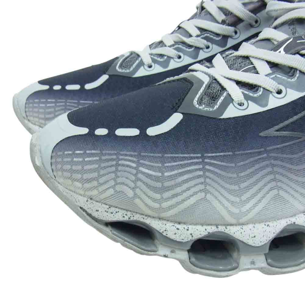 ミズノ D1GD211802 × White Mountaineering ホワイト マウンテニアリング Prophecy プロフェクシー スニーカー グレー系 28cm【中古】