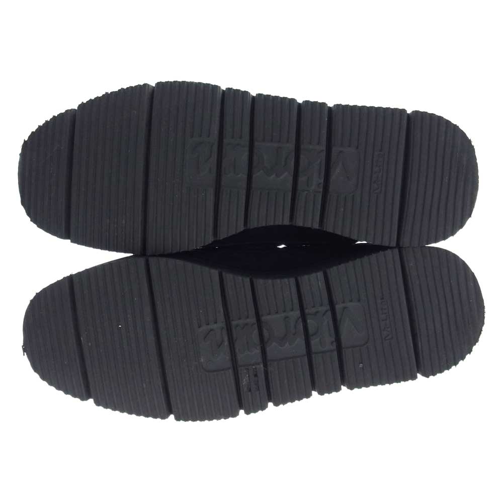 Danner ダナー D-216920 × White Mountaineering ホワイトマインテニアリング DECK SHOES Rugged 3 Eye デッキ シューズ ブラック系 US8.5【中古】