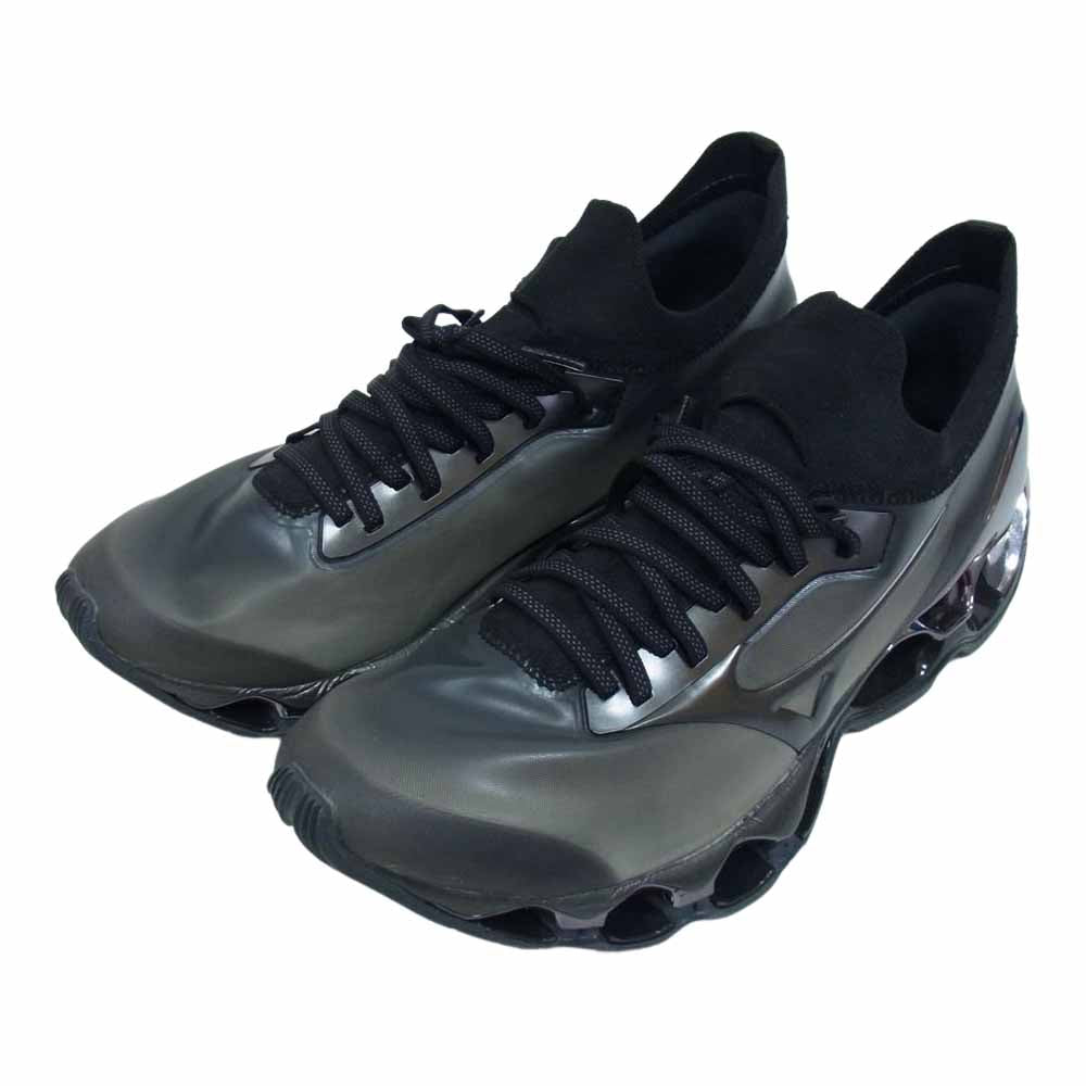 ミズノ D1GA212502 WAVE PROPHECY SORAYAMA ウェーブ プロフェシー ソラヤマ スニーカー ブラック系 27.5cm【美品】【中古】