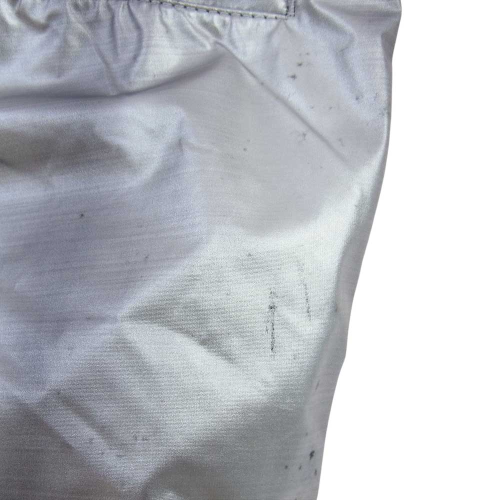 COMME des GARCONS HOMME PLUS コムデギャルソンオムプリュス 21SS AD2020 PG-P022 グラデーション ポリエステル サイドジップ スリム パンツ シルバー系 M【中古】