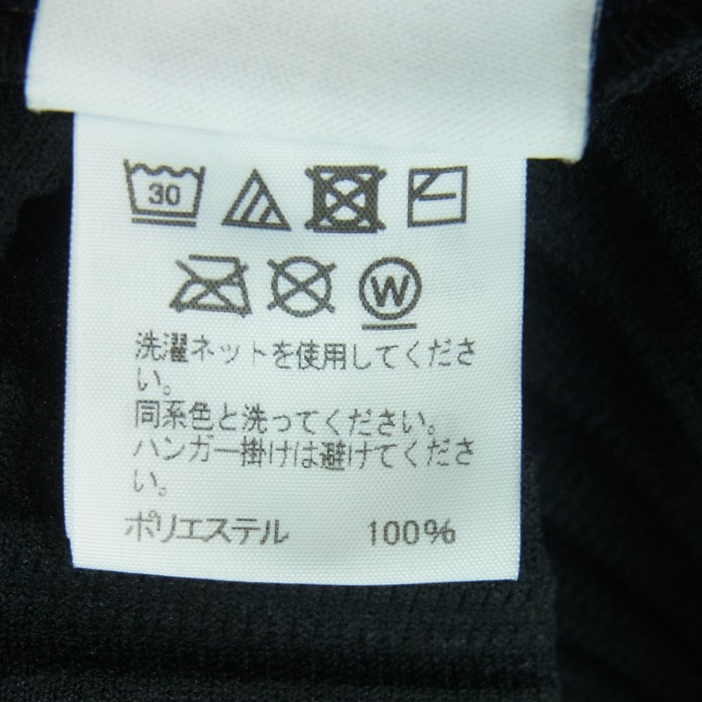 HOMME PLISSE ISSEY MIYAKE オム プリッセ イッセイミヤケ 20SS HP01JK120 プリーツ 加工 Vネック カットソー Tシャツ フィリピン製 ブラック系 3【中古】
