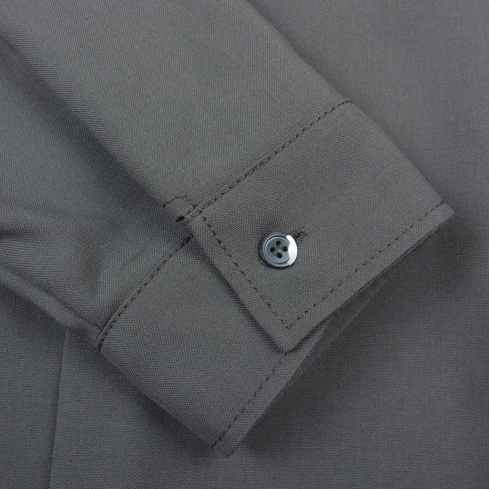 MARNI マルニ 19AW CUMU0061A0 S45455 ウール トロピカル レギュラー カラー 長袖 シャツ カーキ系 48【中古】