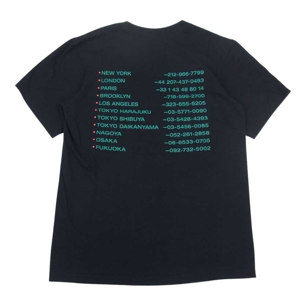 Supreme シュプリーム 19AW New Shit tee ニュー シット サークル ロゴ 半袖 Tシャツ ブラック系 S【中古】