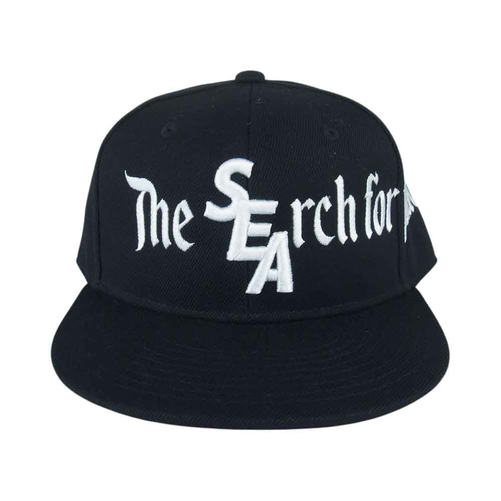 WIND AND SEA ウィンダンシー WDS-STD33-01 × STUDIO33 スタジオサーティスリー LETTERED B.B CAP  ブラック系 F【美品】【中古】