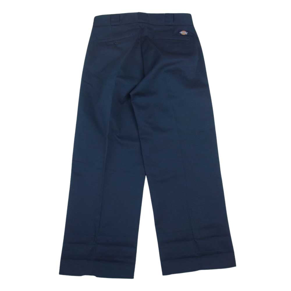 WIND AND SEA ウィンダンシー 20SS WDS-20S2-PT-03 DICKIES ディッキーズ 2TUCK TROUSERS ツータック トラウザーズ パンツ ネイビー系 S【美品】【中古】