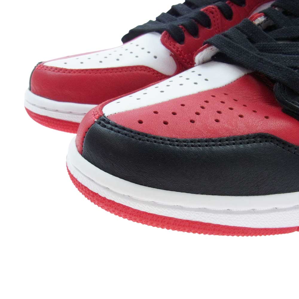 NIKE ナイキ 861428-061 Air Jordan 1 RETRO High OG NRG Homage To Home エアジョーダン1 レトロ ハイ オマージュ・トゥ・ホーム ブラック系 レッド系 ホワイト系 26.5cm【新古品】【未使用】【中古】