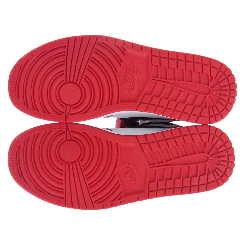 NIKE ナイキ 861428-061 Air Jordan 1 RETRO High OG NRG Homage To Home エアジョーダン1 レトロ ハイ オマージュ・トゥ・ホーム ブラック系 レッド系 ホワイト系 26.5cm【新古品】【未使用】【中古】