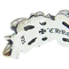 CHROME HEARTS クロムハーツ（原本無） DBL FLORAL CROSS RING ダブル フローラル クロス リング シルバー系 16号【中古】