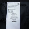 MAISON MARGIELA メゾンマルジェラ 20SS S52KA0248 S52531 MM6 エムエムシックス フロントフック タック ワイド スラックス パンツ ブラック系 36【美品】【中古】