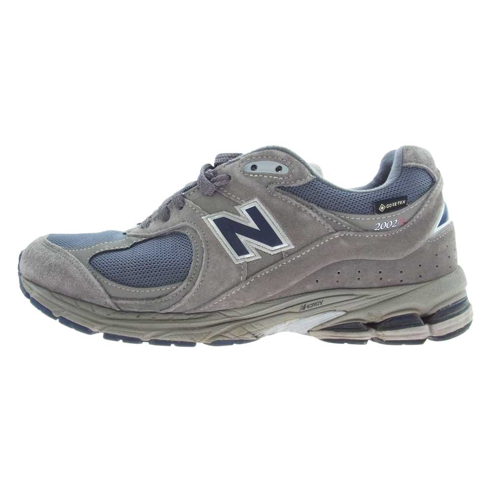 NEW BALANCE ニューバランス M2002RXC GORE-TEX ゴアテックス スエード メッシュ スニーカー グレー系 28cm【中古】