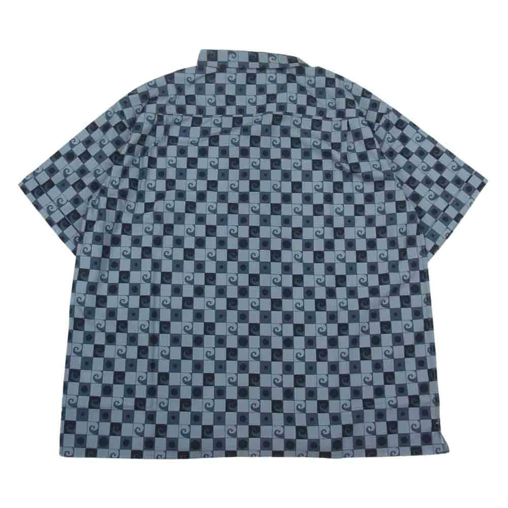 エストネーション × pierre cardin ピエール カルダン 半袖 シャツ グリーン系 L【極上美品】【中古】