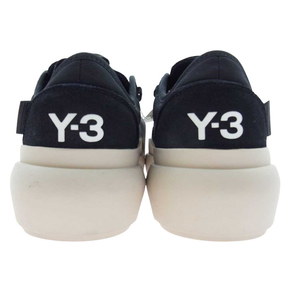Y-3 Yohji Yamamoto ワイスリー ヨウジヤマモト GW8624 AJATU COURT LOW アジャツ コート ロー スニーカー ブラック系 26.5cm【新古品】【未使用】【中古】