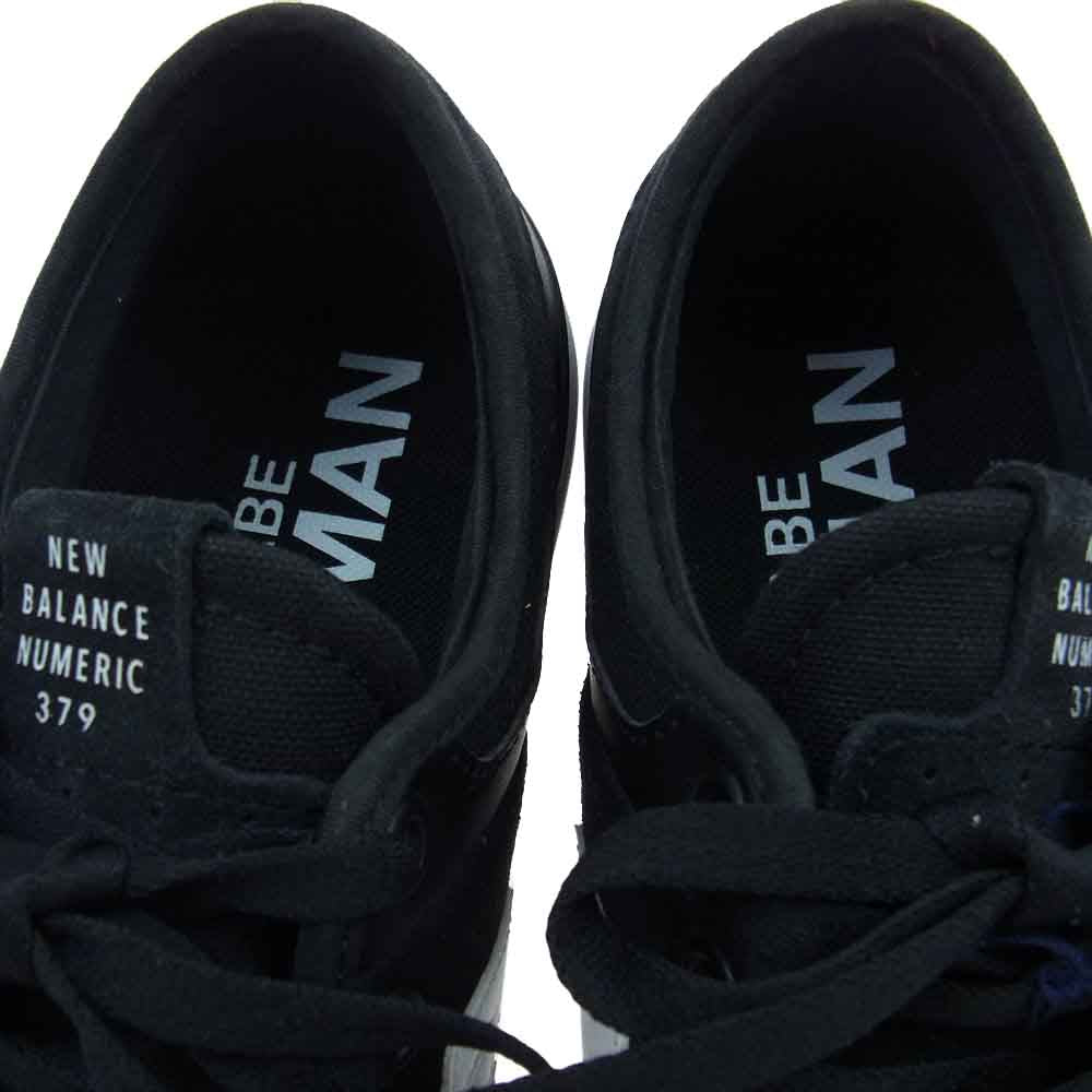 NEW BALANCE ニューバランス NM379JW1 × JUNYA WATANABE COMME DES GARCONS MAN ジュンヤ ワタナベ コムデギャルソン マン スエード ローカット スニーカー ブラック系 26ｃｍ【新古品】【未使用】【中古】