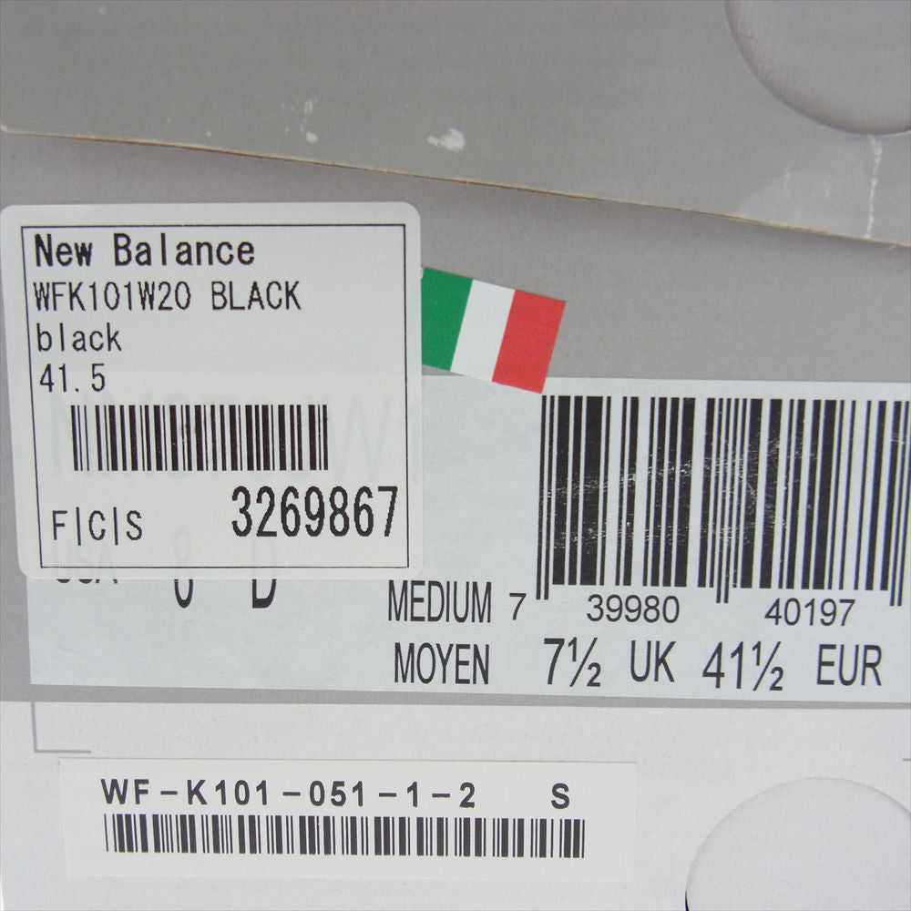 NEW BALANCE ニューバランス NM379JW1 × JUNYA WATANABE COMME DES GARCONS MAN ジュンヤ ワタナベ コムデギャルソン マン スエード ローカット スニーカー ブラック系 26ｃｍ【新古品】【未使用】【中古】