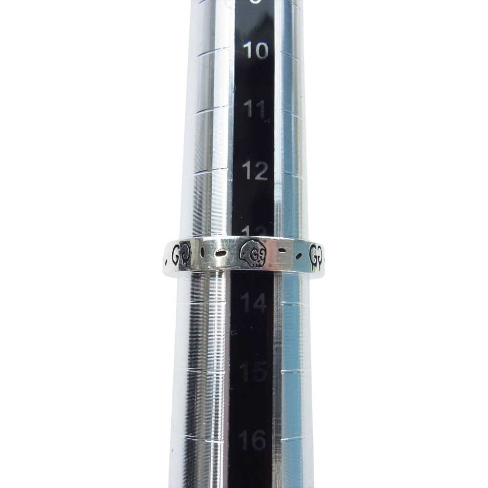 GUCCI グッチ ゴースト リング スカル GG シルバー系 13.5号【中古】