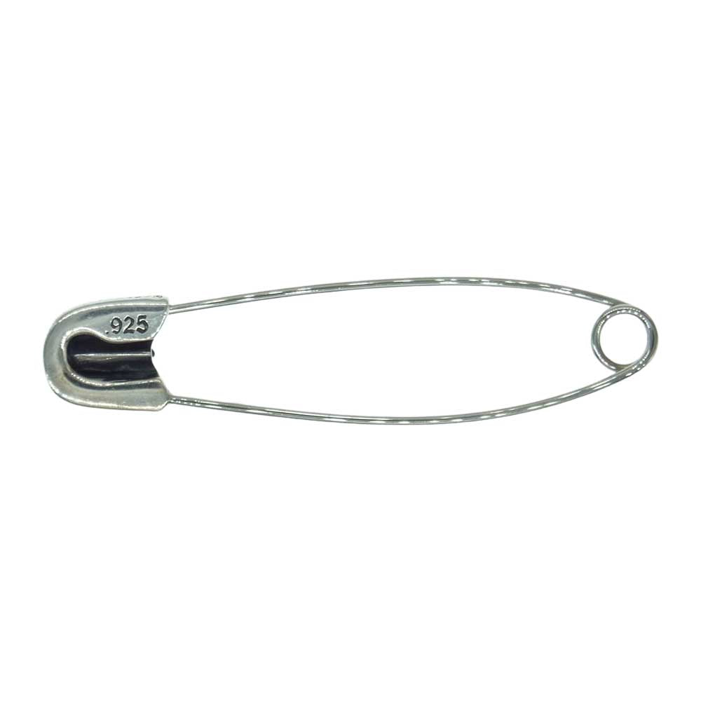 CHROME HEARTS クロムハーツ（原本無） SAFETYPIN LG 1DIA ラージ セーフティー 安全 ピン LRG ダイヤ シルバー系【中古】