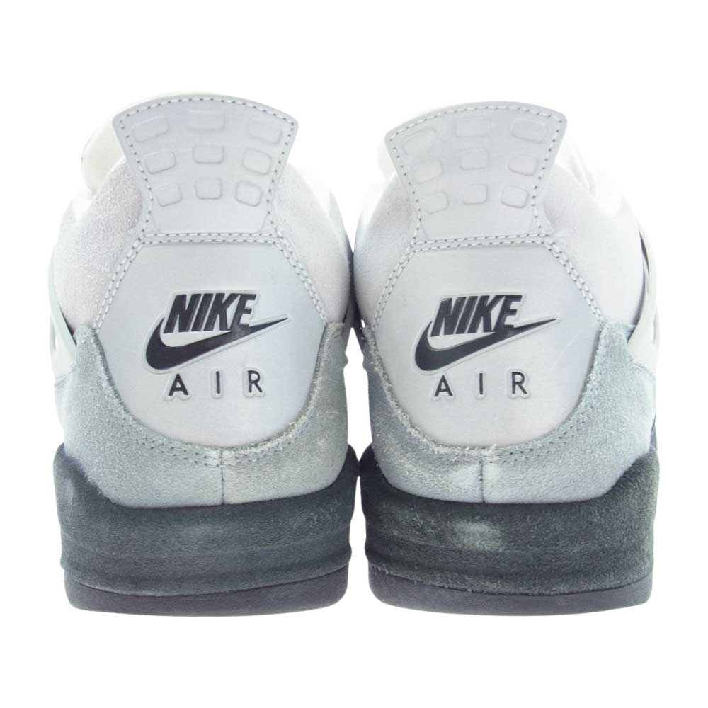 NIKE AIR JORDAN ナイキ ジョーダン CT5342-007  4 RETRO レトロ SE Neon ネオン スニーカー グレー系 28.5cm【中古】