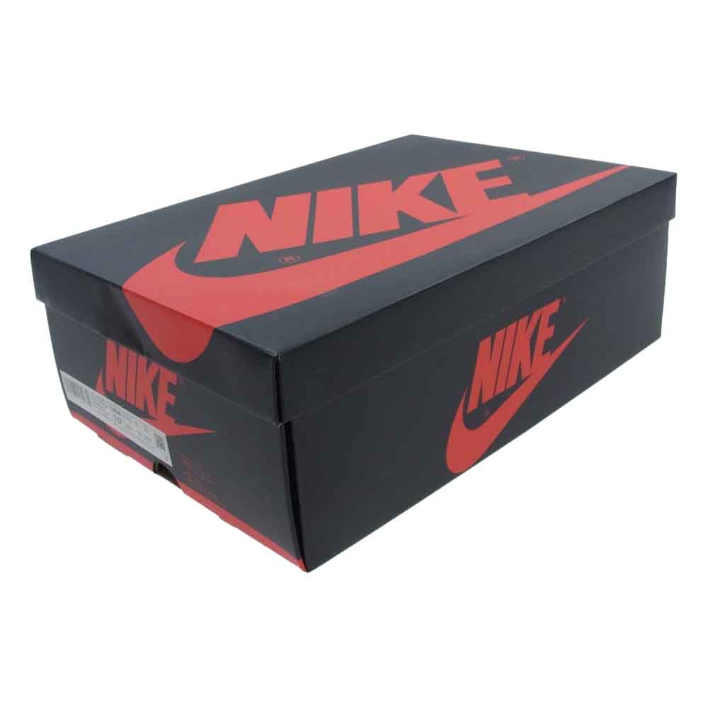 NIKE AIR JORDAN ナイキ ジョーダン 21SS 555088-035 1 HIGH  ハイ  OG SHADOW シャドウ 2.0 スニーカー ブラック系 グレー系 28.5cm【中古】