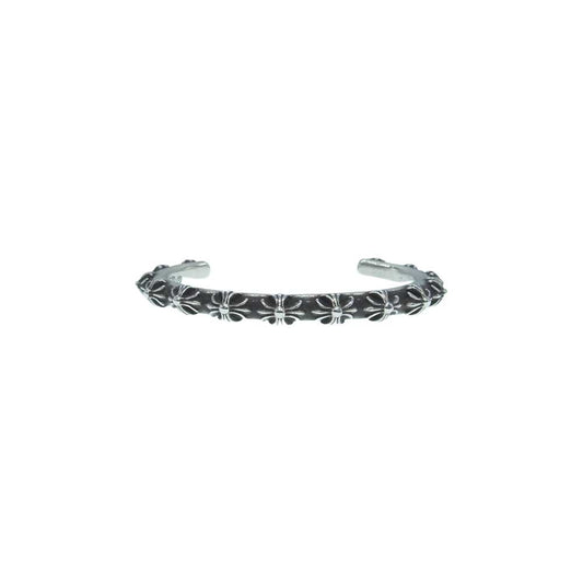 CHROME HEARTS クロムハーツ（原本無） BANGLE CROSS クロスバンド バングル シルバー系【中古】