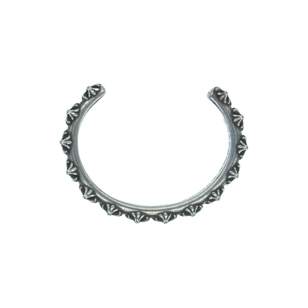 CHROME HEARTS クロムハーツ（原本無） BANGLE CROSS クロスバンド バングル シルバー系【中古】