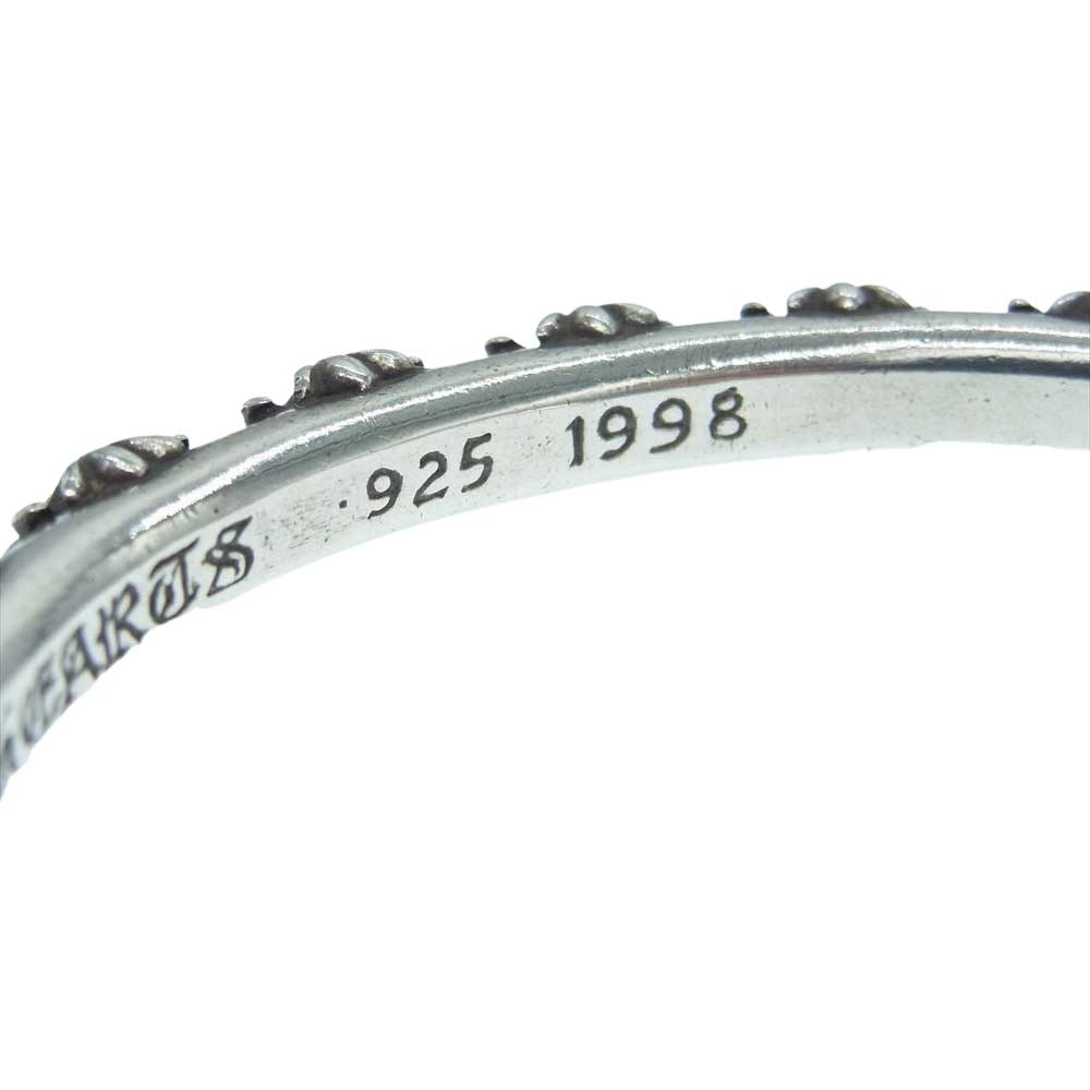 CHROME HEARTS クロムハーツ（原本無） BANGLE CROSS クロスバンド バングル シルバー系【中古】
