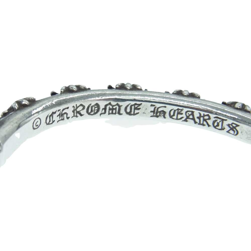 CHROME HEARTS クロムハーツ（原本無） BANGLE CROSS クロスバンド バングル シルバー系【中古】