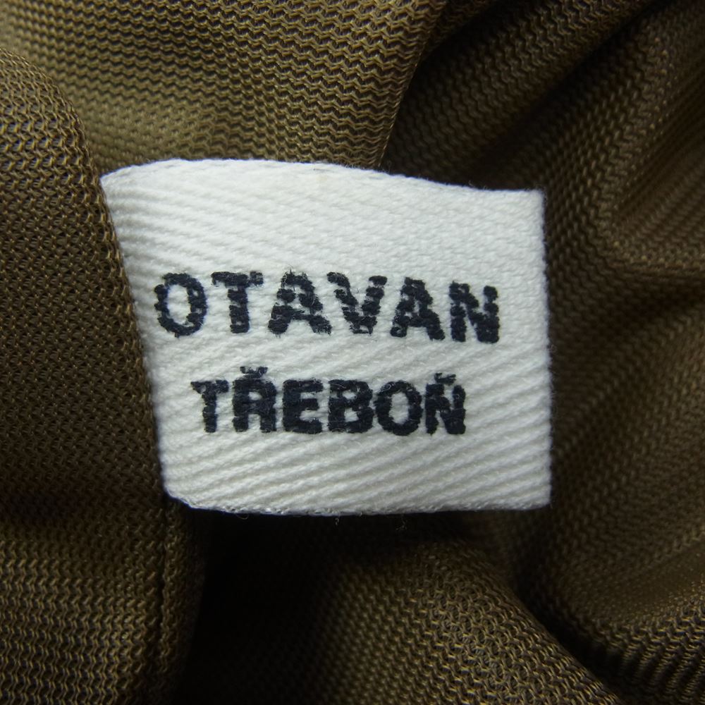 CZECH ARMY ロング ミリタリー トレンチ コート ボタン交換カスタム カーキ系【中古】