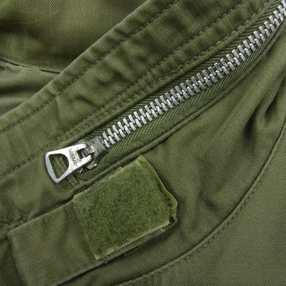 アメリカ軍 60s M-65 1st 最初期 CONMAR アルミジップ エポレット無 フィールド ミリタリー ジャケット カーキ系【中古】