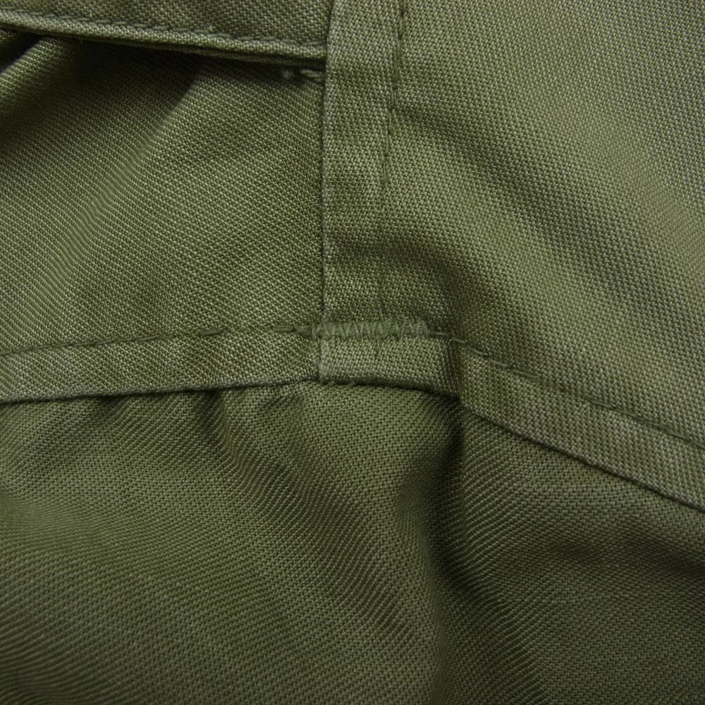 アメリカ軍 60s M-65 1st 最初期 CONMAR アルミジップ エポレット無 フィールド ミリタリー ジャケット カーキ系【中古】