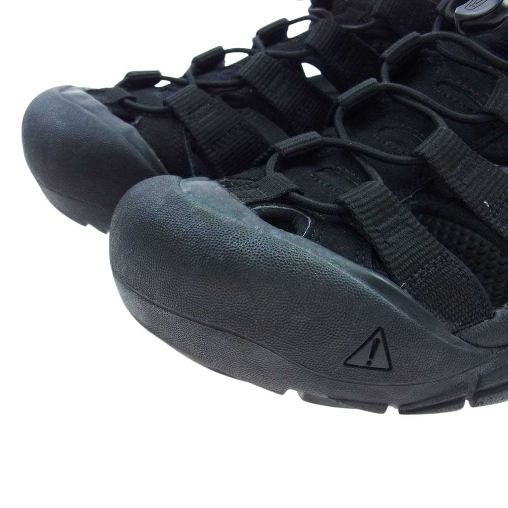 KEEN キーン 1022258 NEWPORT H2 ニューポート エイチツー ストラップ サンダル ブラック系 28cm【中古】