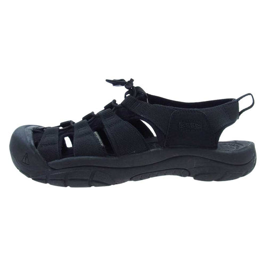KEEN キーン 1022258 NEWPORT H2 ニューポート エイチツー ストラップ サンダル ブラック系【中古】