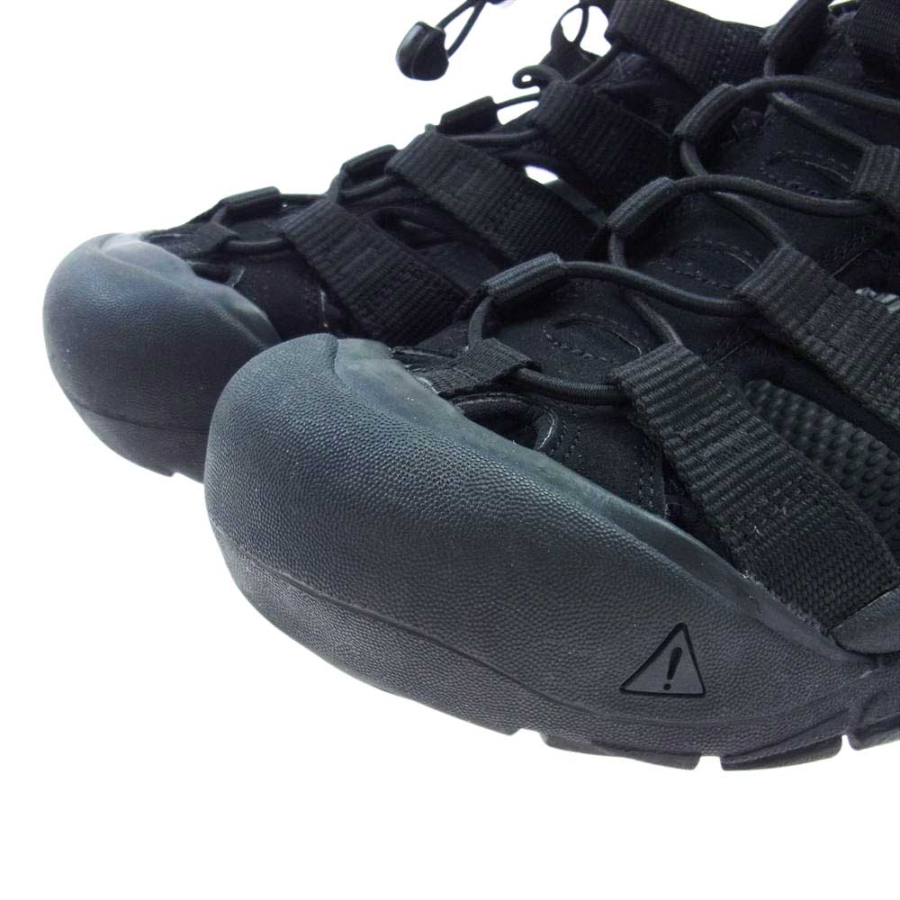 KEEN キーン 1022258 NEWPORT H2 ニューポート エイチツー ストラップ サンダル ブラック系【中古】