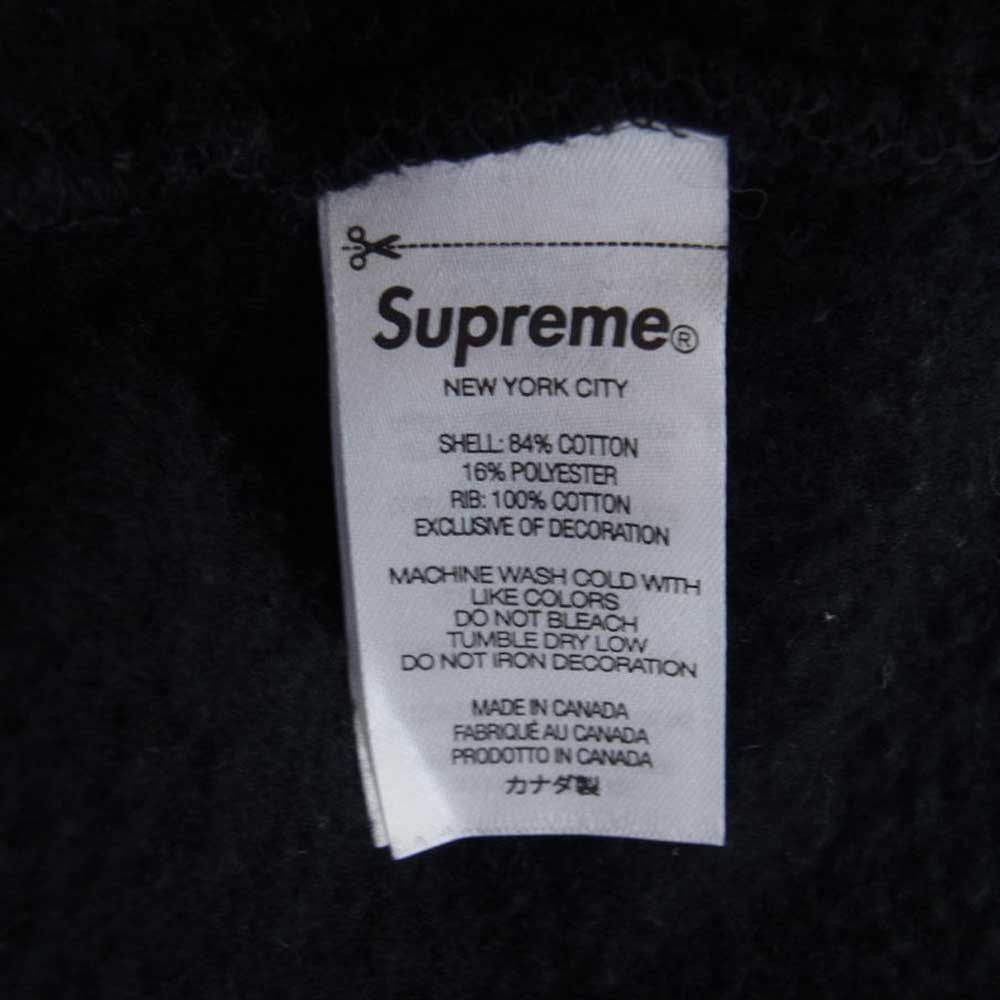 Supreme シュプリーム 22AW Box Logo Crewneck ボックス ロゴ クルーネック スウェット トレーナー ブラック系 XL【中古】