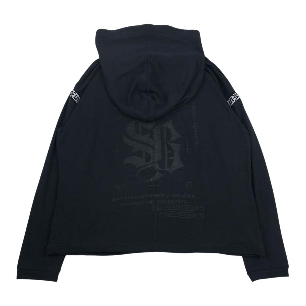 スイッチブレード SWBLD LINE PULLOVER PK ライン プルオーバー パーカー チャコール系 L【中古】