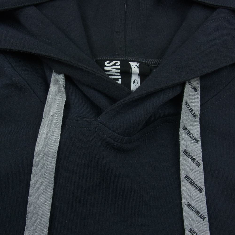 スイッチブレード SWBLD LINE PULLOVER PK ライン プルオーバー パーカー チャコール系 L【中古】