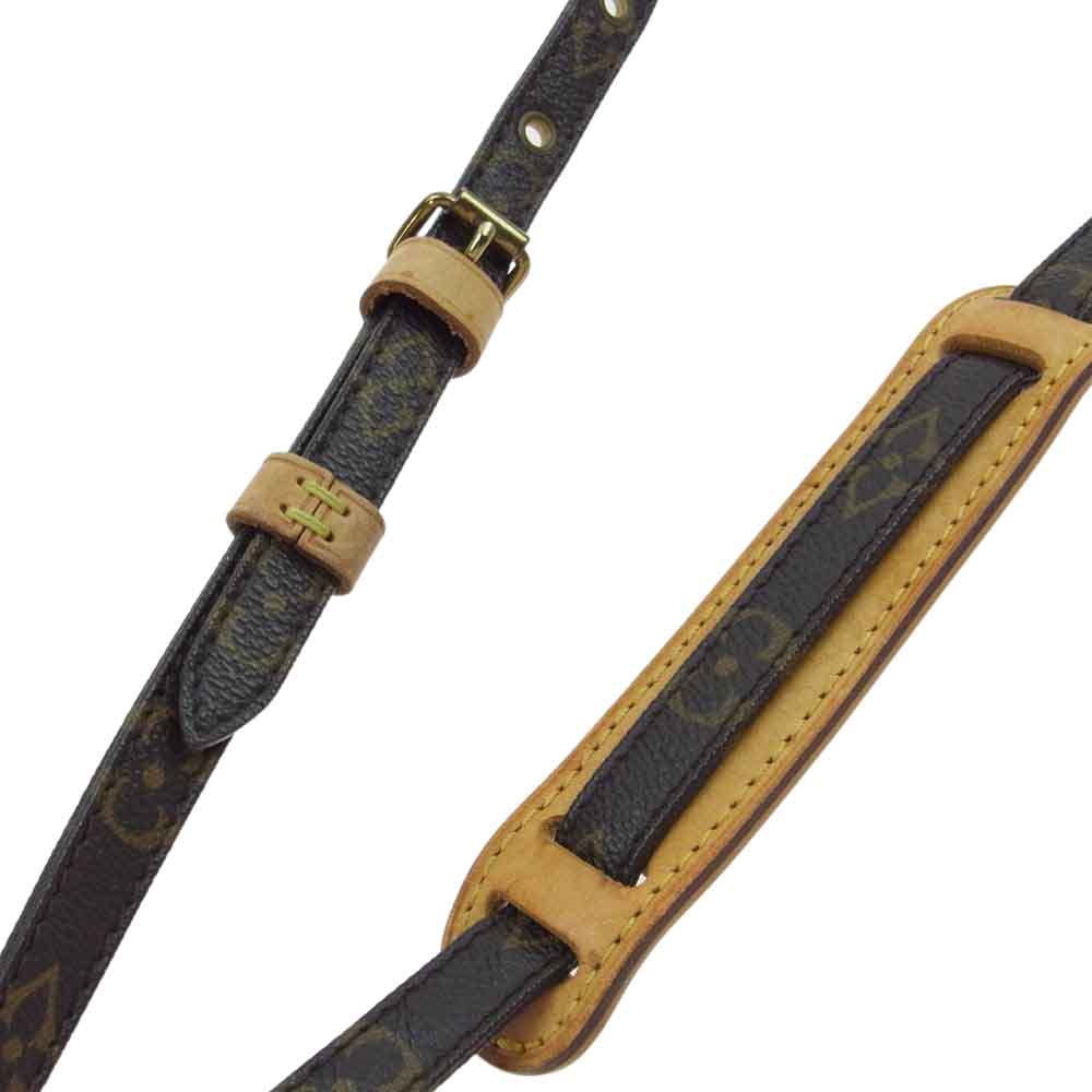 LOUIS VUITTON ルイ・ヴィトン M51828 モノグラム ポシェットマルリー バンドリエール ショルダー バッグ ブラウン系【中古】
