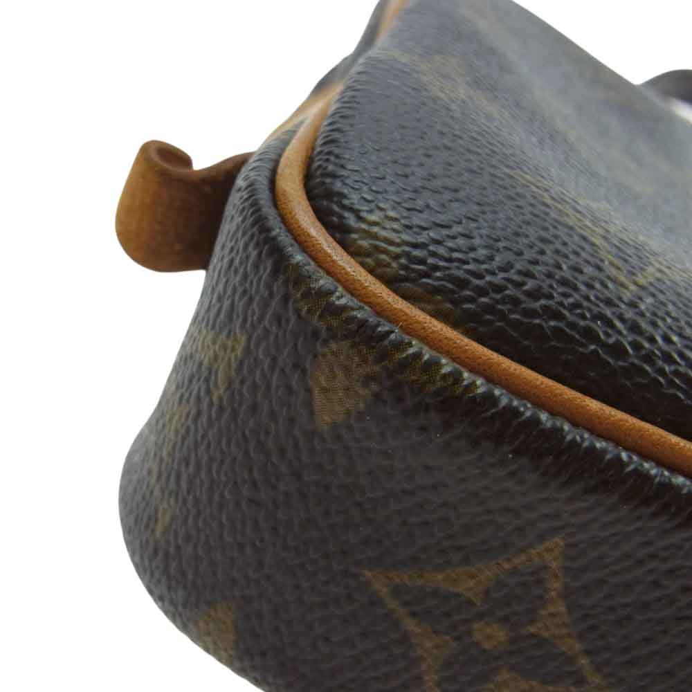 LOUIS VUITTON ルイ・ヴィトン M51828 モノグラム ポシェットマルリー バンドリエール ショルダー バッグ ブラウン系【中古】