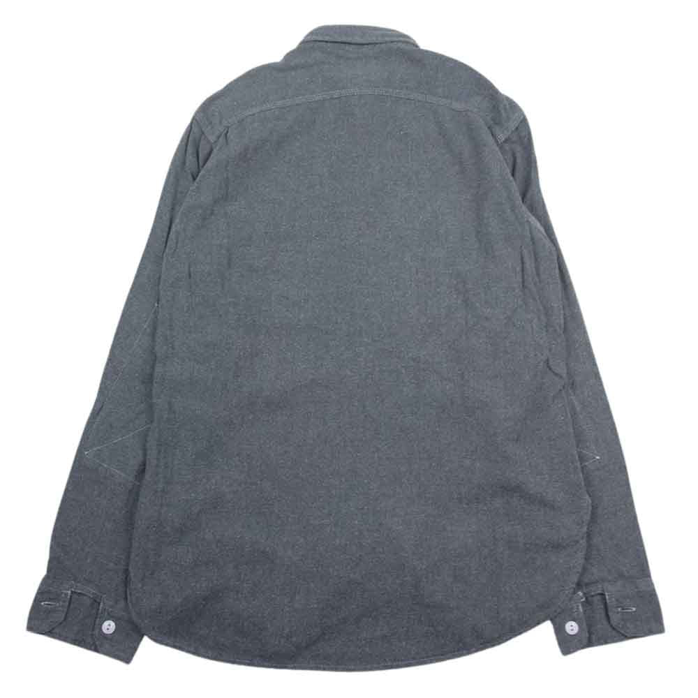 Engineered Garments エンジニアードガーメンツ 山ポケ ガチャポケ ワークシャツ チャコール系 XS【中古】