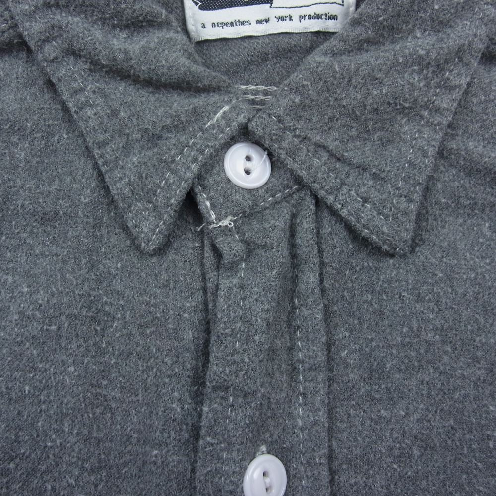 Engineered Garments エンジニアードガーメンツ 山ポケ ガチャポケ ワークシャツ チャコール系 XS【中古】