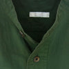 COMOLI コモリ 15AW I01-02003 Band collar shirt バンドカラー シャツ  グリーン系 O【中古】