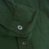 COMOLI コモリ 15AW I01-02003 Band collar shirt バンドカラー シャツ  グリーン系 O【中古】