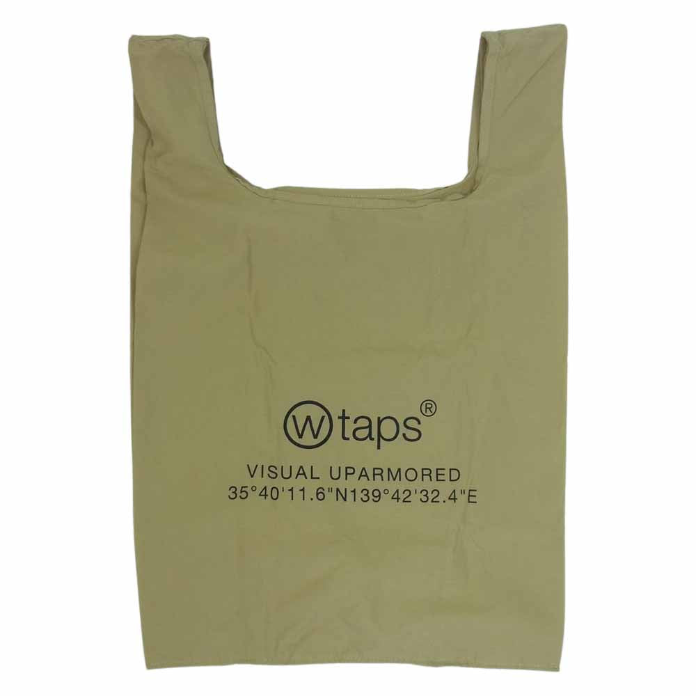 WTAPS ダブルタップス 211TQDT-CG05 CONVENI BAG ナイロン コンビニ バッグ  カーキ系【極上美品】【中古】