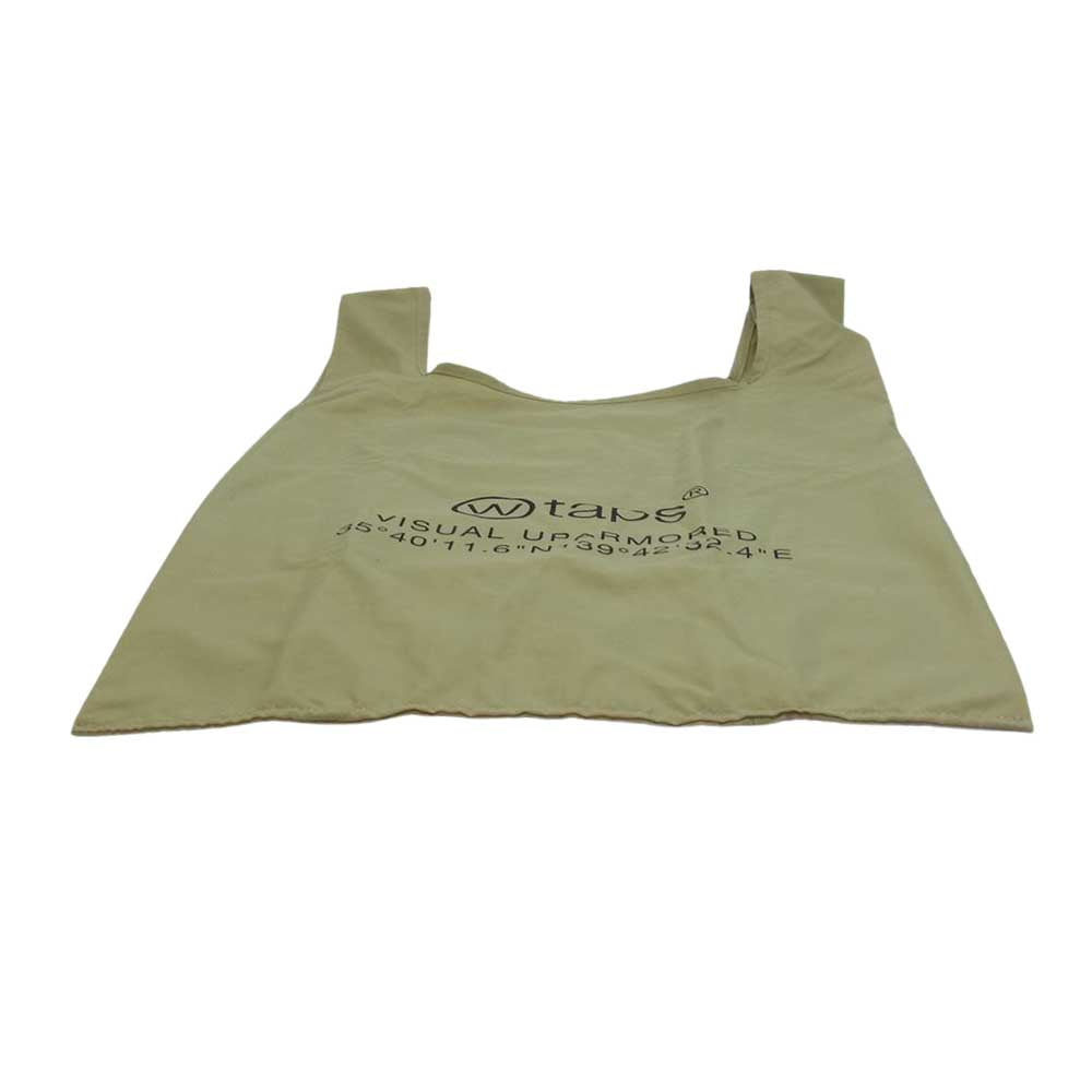 WTAPS ダブルタップス 211TQDT-CG05 CONVENI BAG ナイロン コンビニ バッグ  カーキ系【極上美品】【中古】