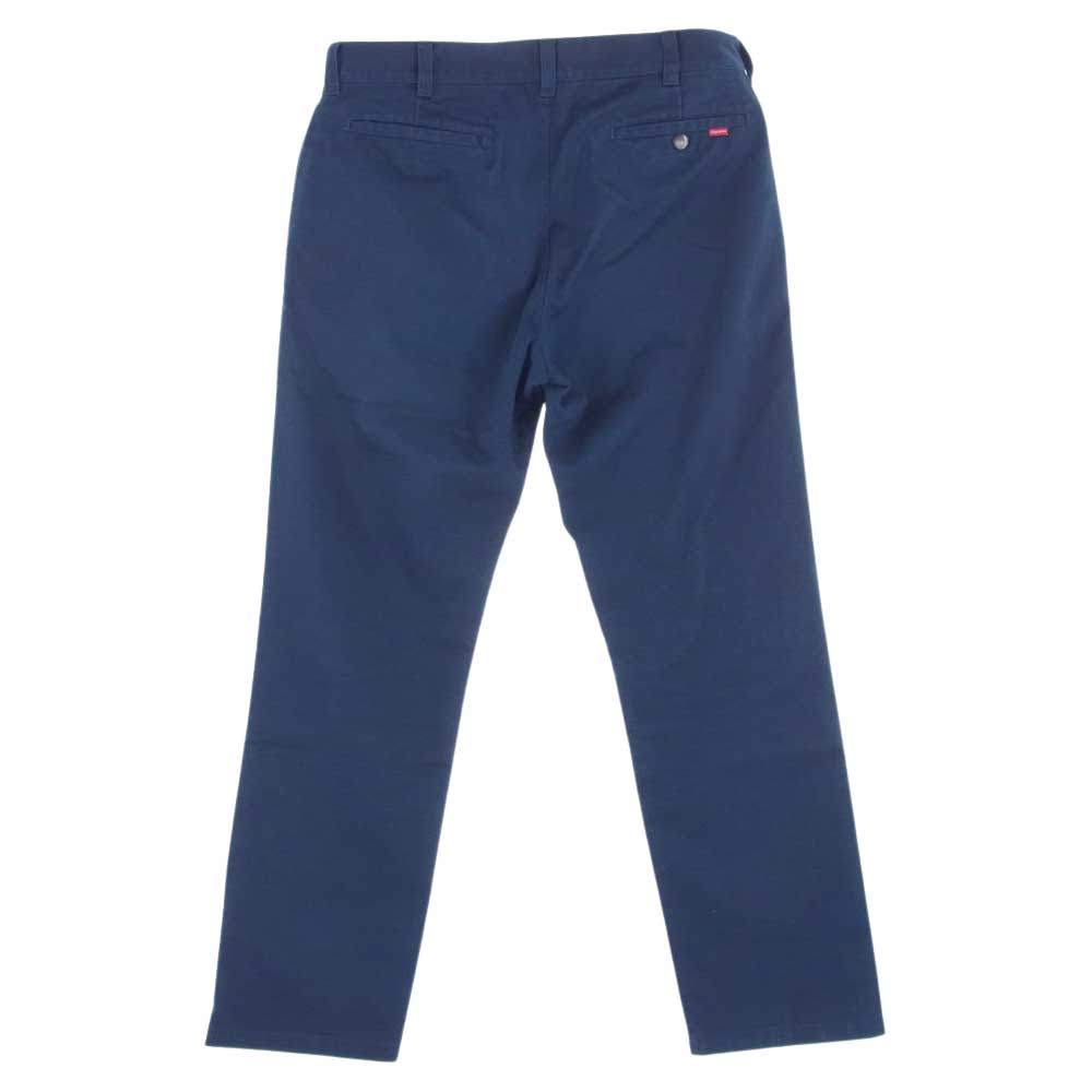 Supreme シュプリーム 13FW Work Pant ワーク パンツ Dark Teal ダークティール ネイビー系 32【中古】