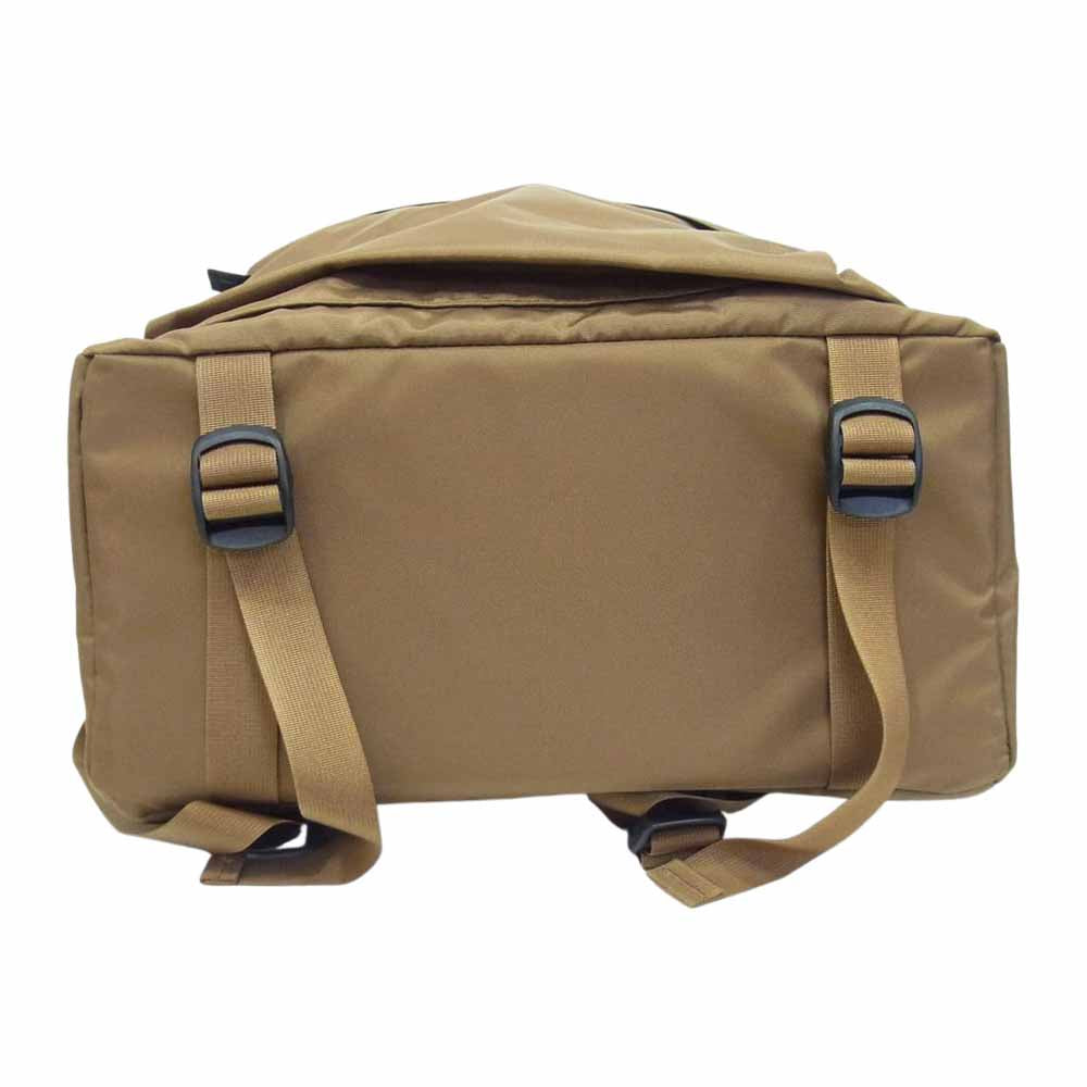 WTAPS ダブルタップス 21AW 212TQDT-CG01 BOOK PACK ロゴ バック パック リュック ブラウン系【新古品】【未使用】【中古】