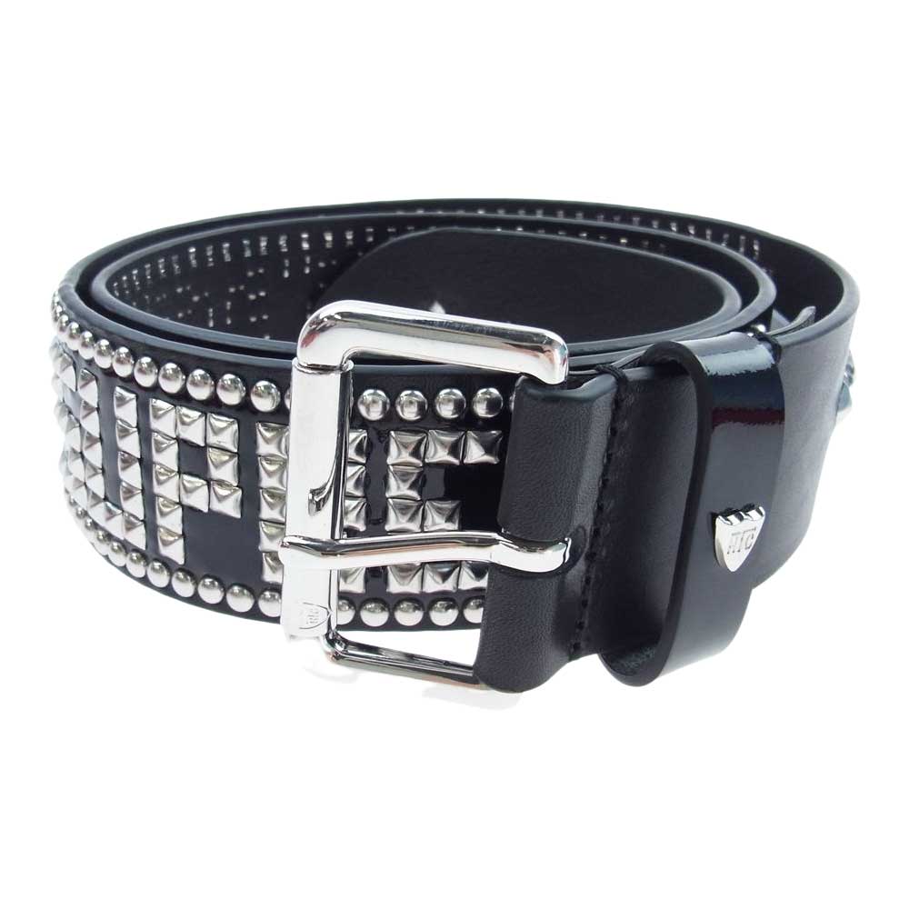 Supreme シュプリーム 23SS HTC 23SS STUDDED BELT スタッズ ベルト BLACK M ブラック系 シルバー系 M【新古品】【未使用】【中古】