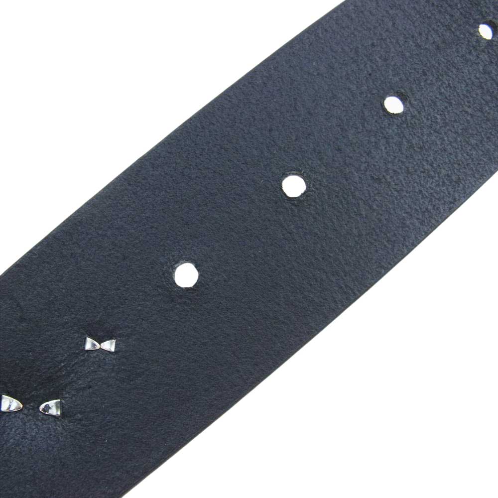 Supreme シュプリーム 23SS HTC 23SS STUDDED BELT スタッズ ベルト BLACK M ブラック系 シルバー系 M【新古品】【未使用】【中古】