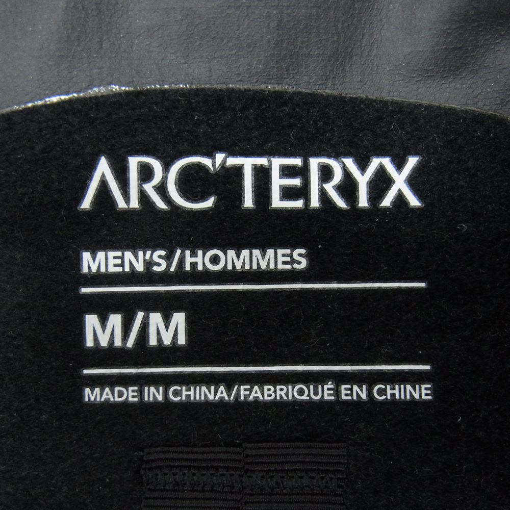ARC'TERYX アークテリクス Zeta SL Jacket ゼータ ナイロン シェル ジャケット マウンテン パーカ ブラック系 M【中古】