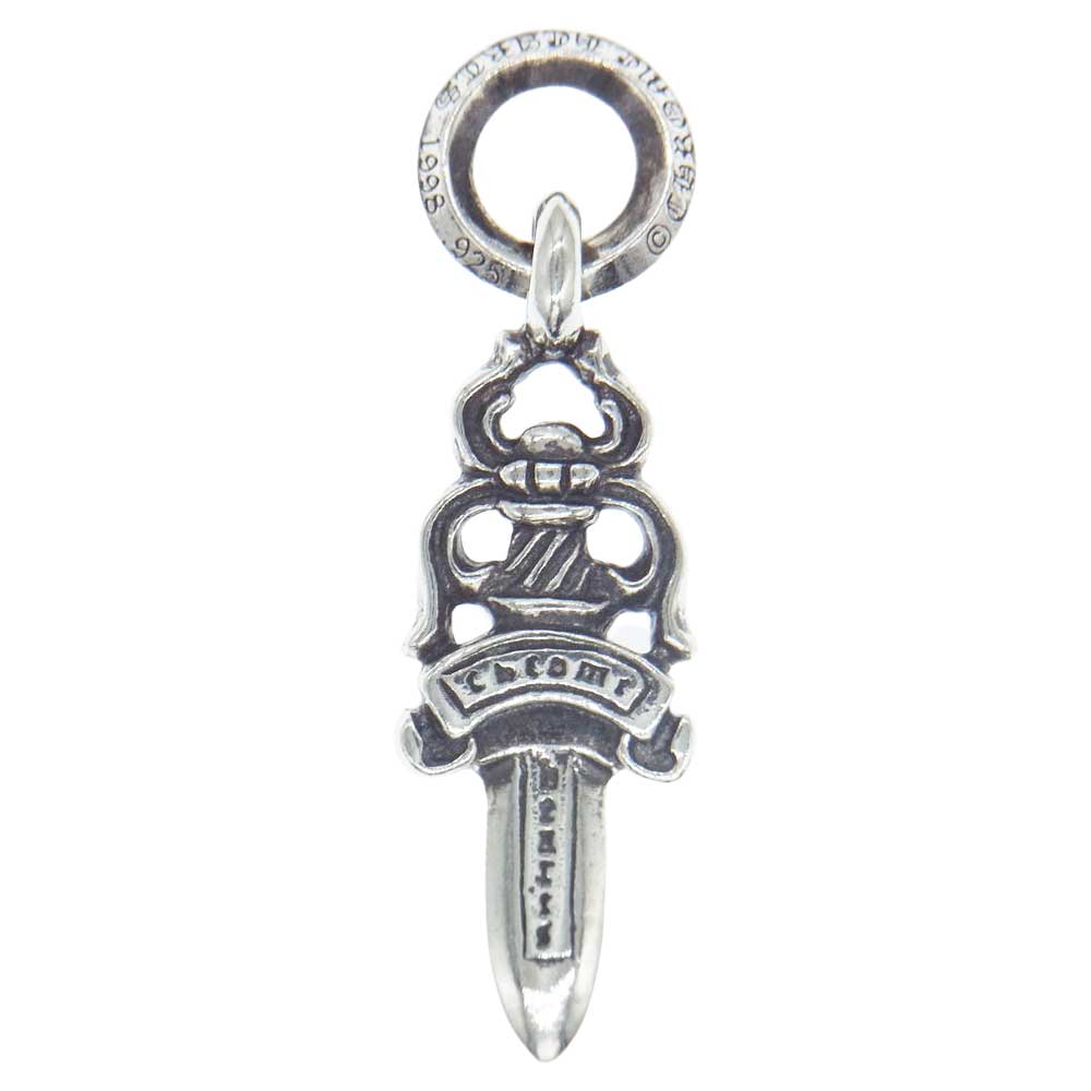 CHROME HEARTS クロムハーツ（原本無） #5 ダガー チャーム ペンダント シルバー系【中古】